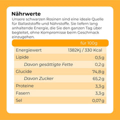Sultane negre violet 1 kg | Struguri uscați | Fără semințe și fără zahăr | produse fără inginerie genetică | Potrivit pentru vegetarieni și vegani | Ideal pentru combinarea cu ciocolată | Produse deshidratate Naty Shop
