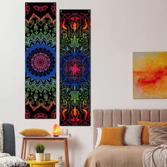 Tapiserie alishomtll pack mandala reactiv boemian vertical Casa - Accesorii si Decoratiuni Naty Shop