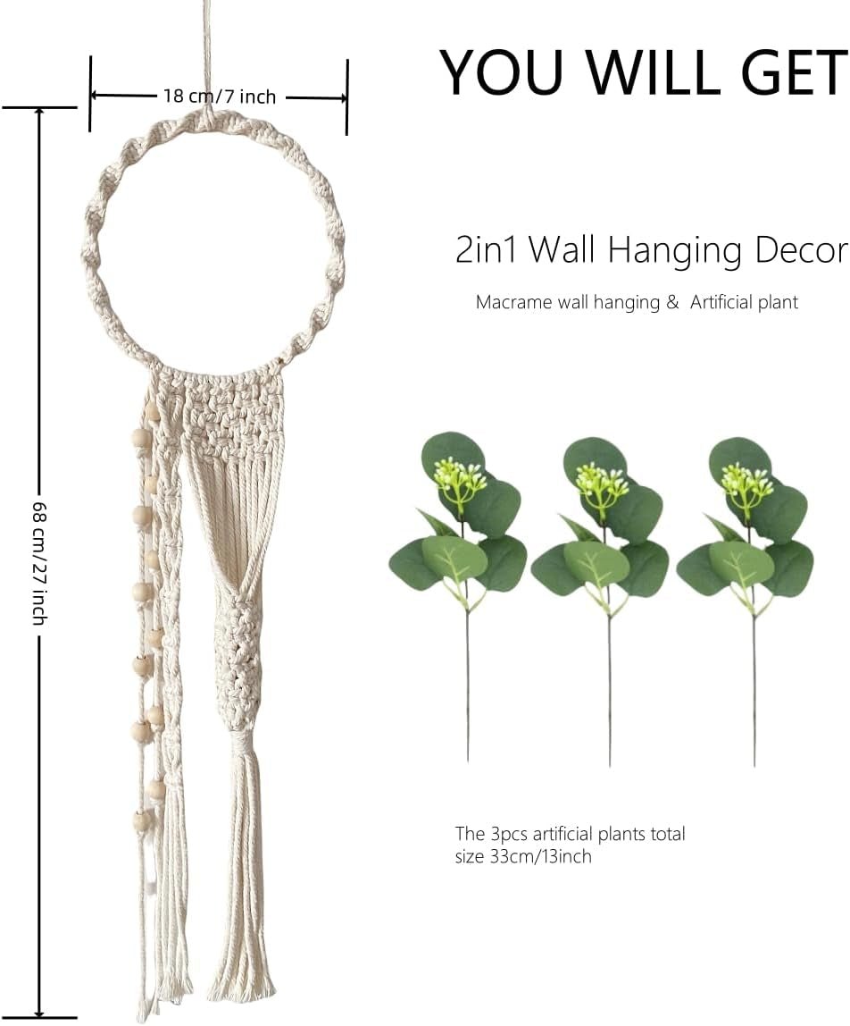 Tapiserie avoik woven wall hanging decoration chic Casa - Accesorii si Decoratiuni Naty Shop