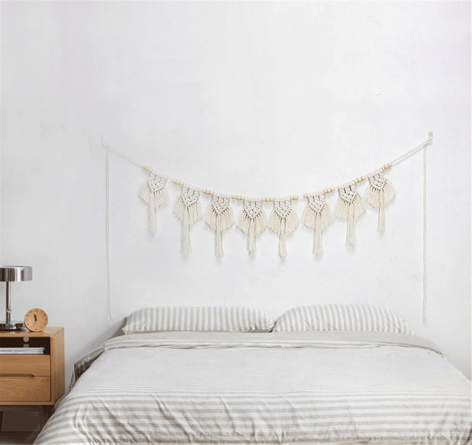 Tapiserie ciucuri bumbac tesute banner plat Casa - Accesorii si Decoratiuni Naty Shop