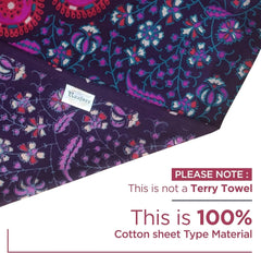 Tapiserie india prosop plaja rotund mandala hippie violet Casa - Accesorii si Decoratiuni Naty Shop