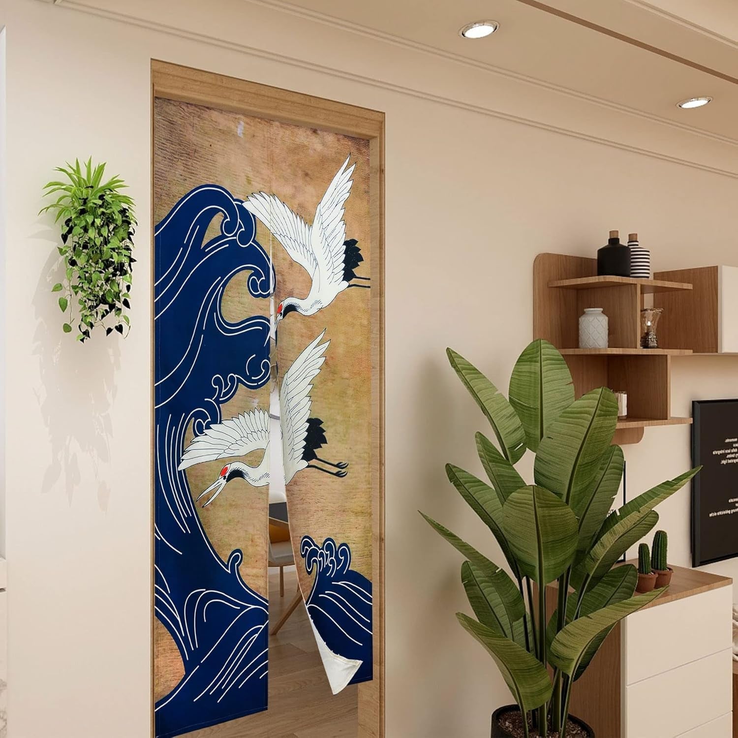 Tapiserie stil japonez lenjerie groasa noren perdea lunga Casa - Accesorii si Decoratiuni Naty Shop