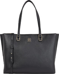 Tommy Hilfiger Ladies Th Timeless Workbag Geantă școlară, o mărime Genti Femei Naty Shop Negru (negru)