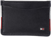 Tommy Hilfiger Men's RFID Blocking Card Holder Wallet Card Holder Portofel Barbati Naty Shop Piper negru O mărime se potrivește tuturor
