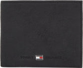 Tommy Hilfiger portofel pentru bărbați Johnson Mini Small Portofel Barbati Naty Shop Negru