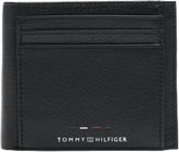 Tommy Hilfiger TH PREMIUM LEATHER EXTRA CC COIN portofel dublu pentru bărbați, negru, OS Portofel Barbati Naty Shop Titlu implicit