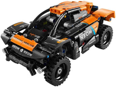 LEGO Technic Juego de coches de carreras NEOM Mclaren Extreme E, juguete de motor para niños, coche de viento para construir, regalo técnico para niños y niñas de 7 años 42166 Juegos de construcción Besuche den LEGO-Store