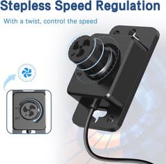 Aygrochy Ventilador de conducto ajustable de 200 mm y 70 W, ventilador de escape con motor EC para calefacción, refrigeración, potenciadores, tiendas de cultivo, hidroponía, hogar, ventilación y soplador de escape.