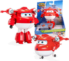 Auldey EU740283 Super Wings Transformer Figura JETT Supercharge 12 Cm, Colorat Action figures Naty Shop Jett S4