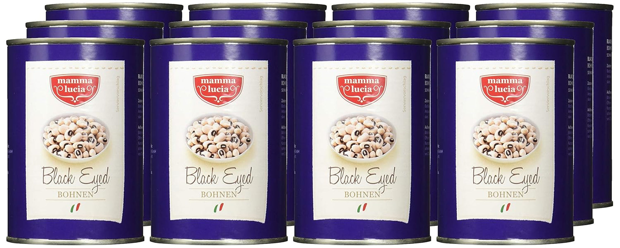 Frijoles de ojos negros, paquete de 12 (12 x 425 ml)