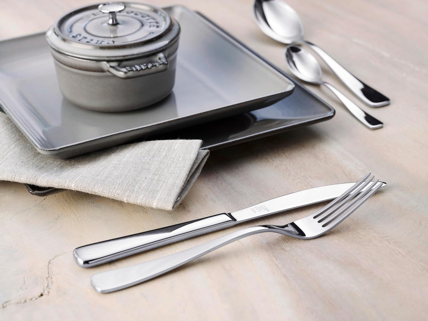 ZWILLING Juego de cubiertos Soho, 68 piezas, para 12 personas Cocina Naty Shop