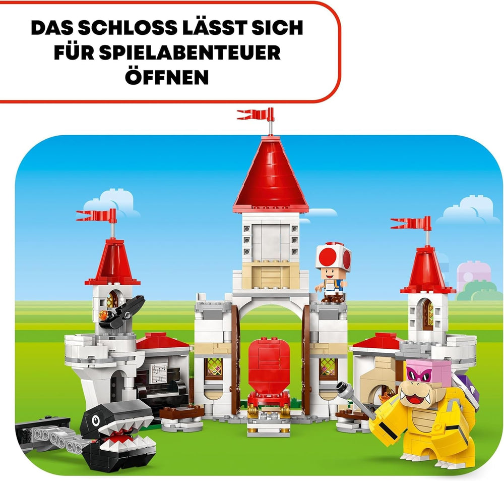 LEGO Super Mario Set de aventuras La Batalla de Roy en el Palacio Champiñón con personajes de Nintendo Regalo para niñas, niños y jugadores 7 años 71435 Juegos de construcción Besuche den LEGO-Store