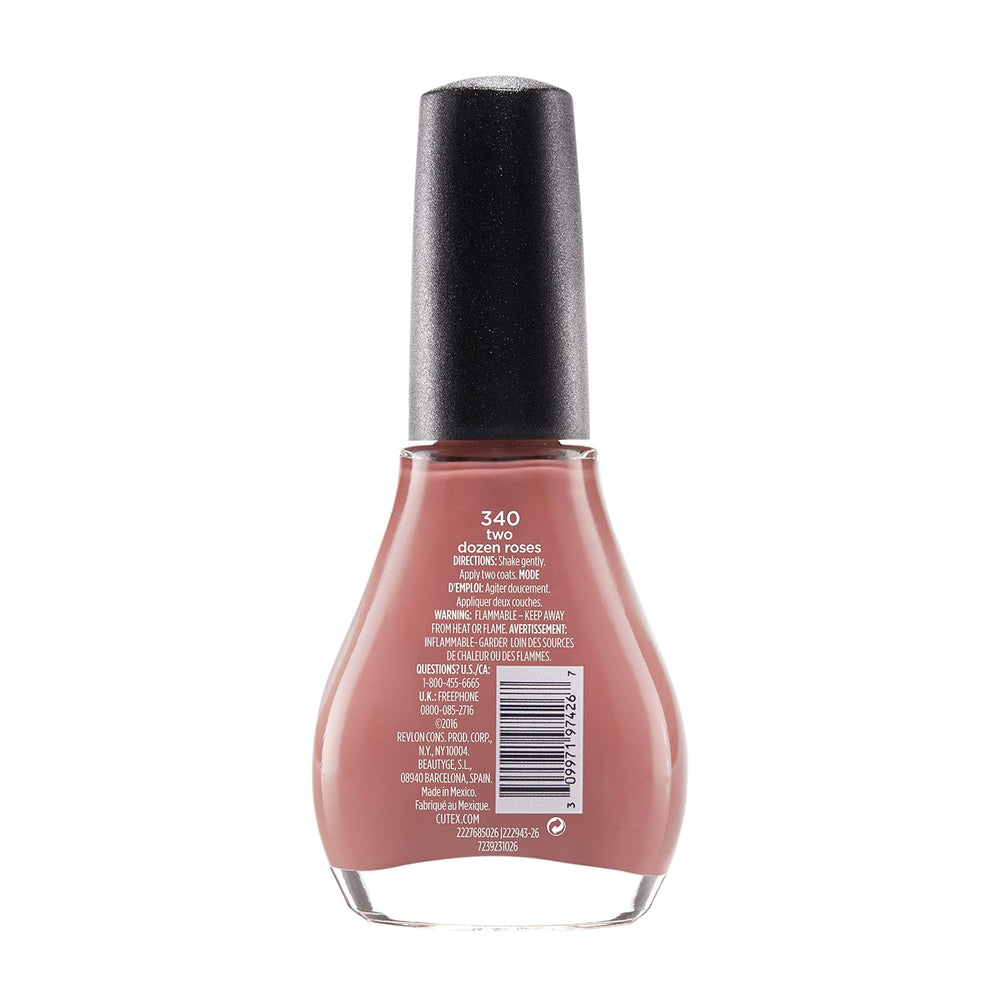 , Esmalte de uñas Care + Color, 13,6 ml, 340 Two Dozen Pink