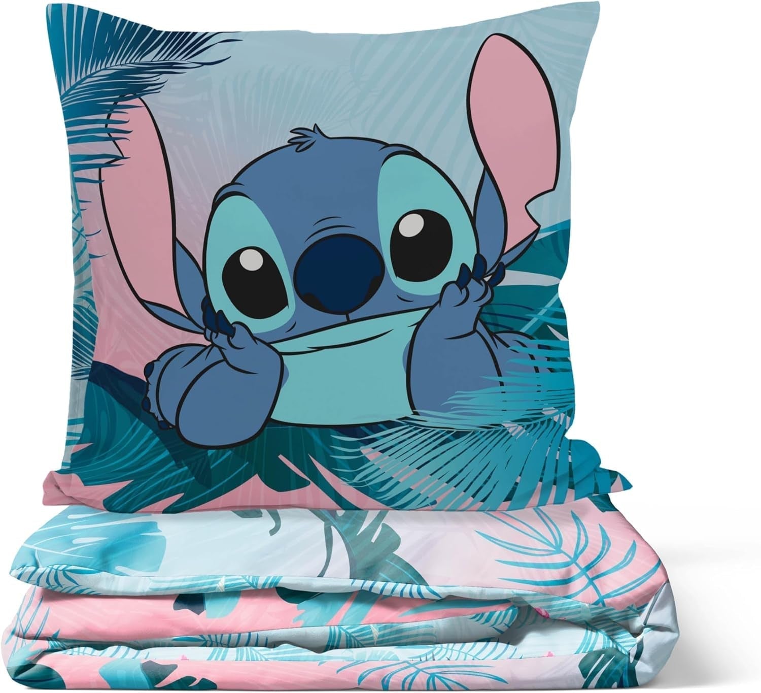 Juego de Sábanas Infantiles Lilo Y Stitch Ropa de Cama Floral - infantil Naty Shop