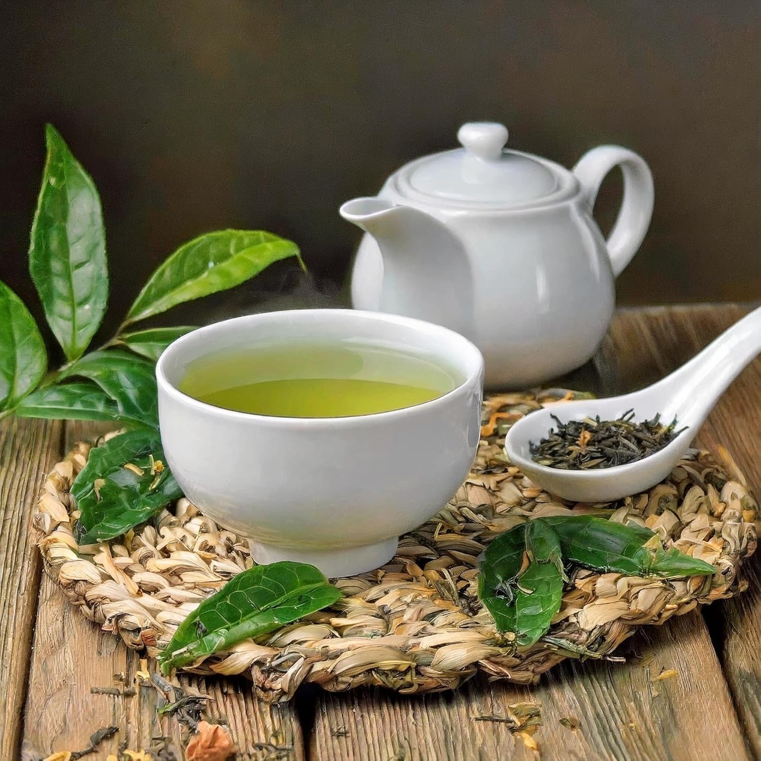 KLUIZ Ceai de iasomie ecologic Chung Hao - Ceai verde I 100 grame Ceai verde de iasomie I Ceai verde ecologic