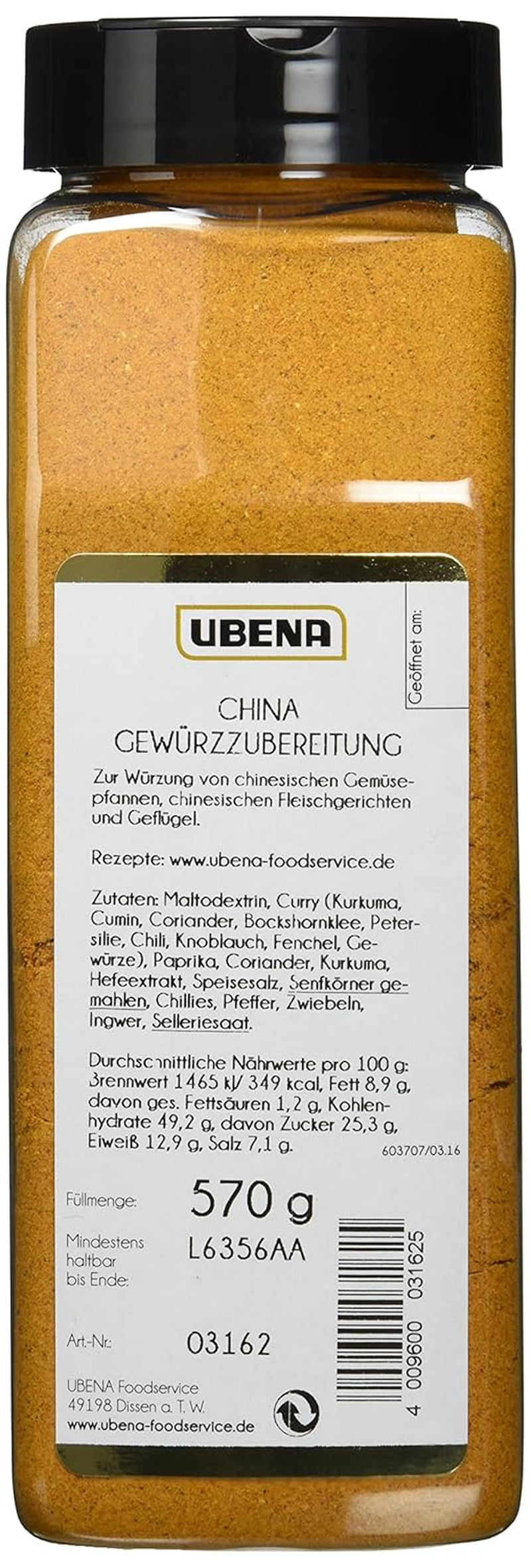 Chinagewürz, paquete 1 (1 x 570 g)