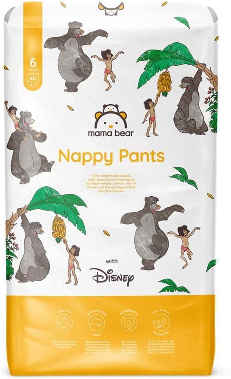 Marca Amazon: Mama Bear Disney Pañales, Talla 5 (12-17kg) - Caja Mensual, Blanco, 140 Piezas (2 Paquetes de 70)