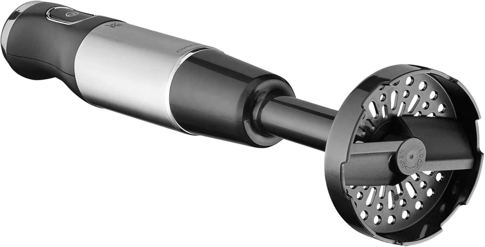 WMF Kult X Stabmixer Set 5-Teilig, Pürierstab, Schneebesen, Stampfer, Zerkleinerer, 600 Watt, Zauberstab Inkl. 700Ml Mixbehälter, Edelstahl Matt Madre e Hijo Naty Shop