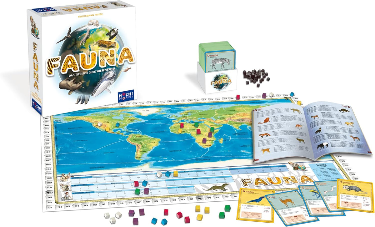 juego de mesa de fauna