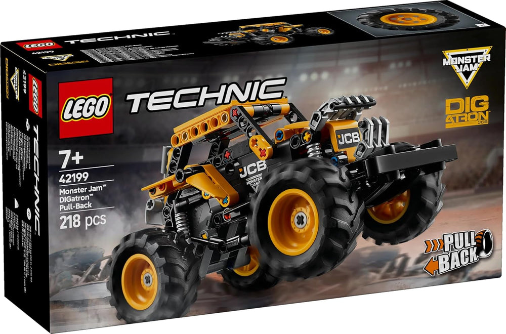 LEGO Technic Monster Jam Digatron, set de juego Monster Truck para niños, juguetes de construcción para niños, niños y niñas a partir de 7 años, ideas de regalos para fans de Monster Trucks y Motorsport 42199 Sets de construcción Besuche den LEGO-Store