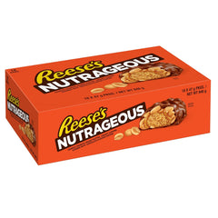 Nutrageous Peanut Butter - Barras de chocolate con mantequilla de maní: 18 piezas (18 x 47 g)