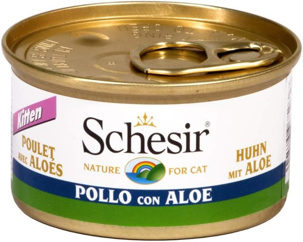 File de pui cu jeleu pentru pisici Cat Jelly Kitten, hrană umedă pentru pisici în jeleu, 24 de cutii x 85 g