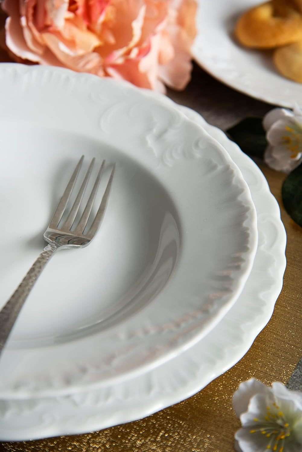 Set de tacâmuri Excelsa, 18 piese, alb