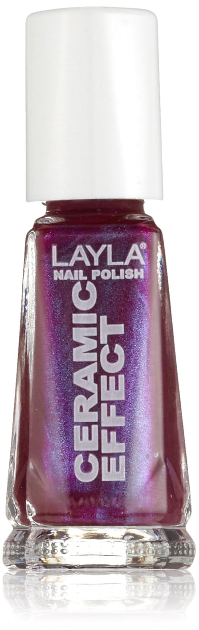 Cosmetics 1243R23-109 Laca de uñas efecto cerámico - naranja fluo, paquete 1 (1 x 0,01 l)