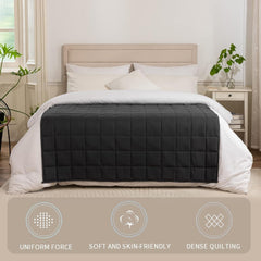 Good Nite Manta lastrada para adultos Gris Manta de relajación para y para el relax Manta lastrada Gris 125X150Cm 4Kg Edredones y edredones Naty Shop