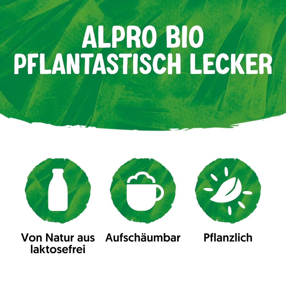 Alpro Bio Barista Haferdrink - 8 x 1 l