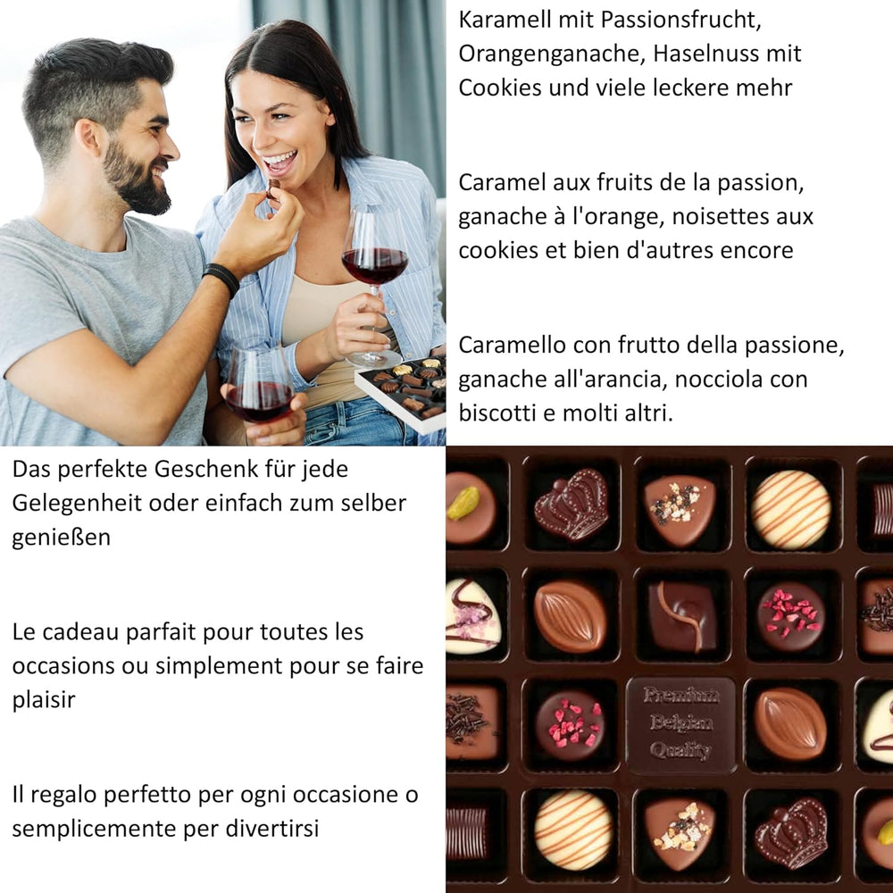 Chocolates de lujo belgas Limar: 19 delicias individuales, elaboradas al estilo tradicional