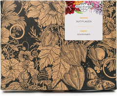 Plantas aromáticas: set de regalo con semillas y 6 plantas con hermosas flores aromáticas