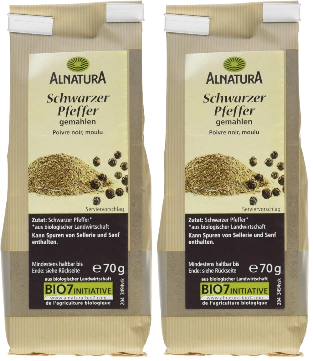 Bio Pfeffer gemahlen negro, 70g