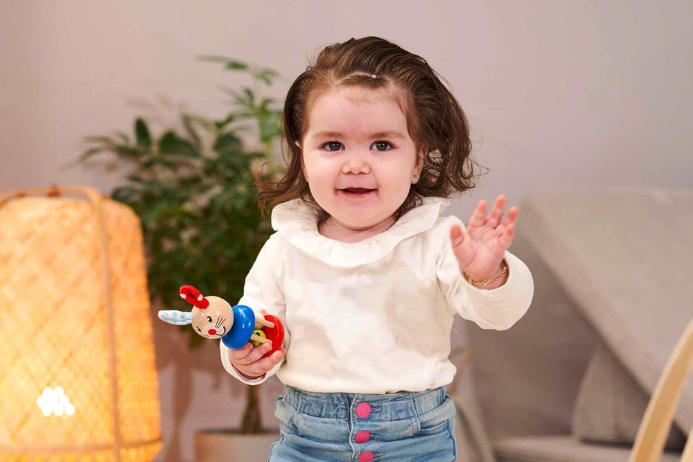 Eichhorn/Heros 100017013 - Zornăitor pentru copii, motiv - iepure Jucarii Bebe Naty Shop