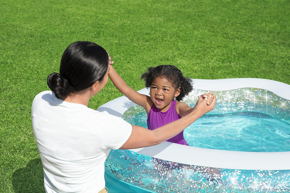 Piscina infantil Bestway Sparkle Shell 150 x 127 x 43