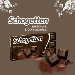 Chocolate negro Schogetten (50% cacao), 100 g