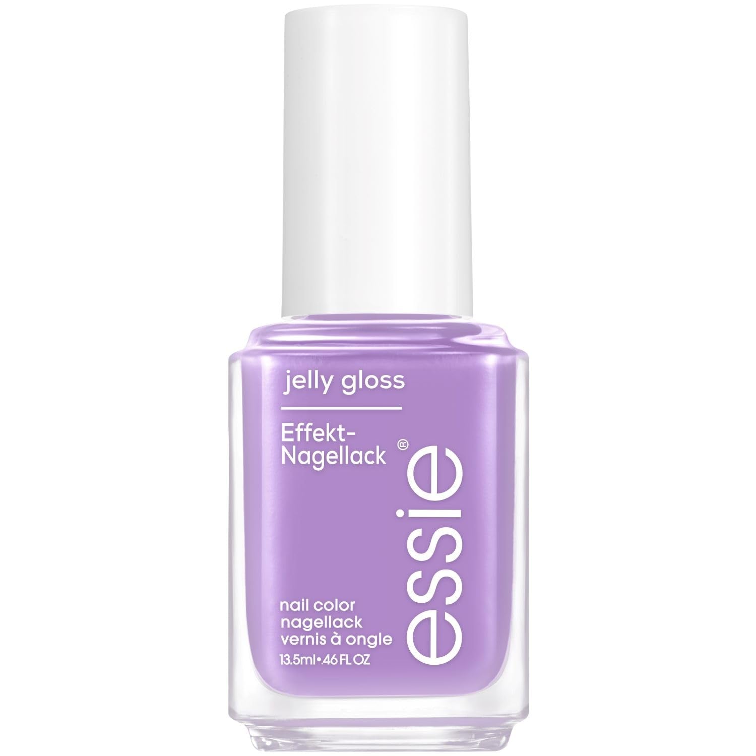 Esmalte de uñas Essie – N° 60 blush jelly, color de esmalte de uñas rosa, colección Essie Jelly Gloss, 13,5 ml
