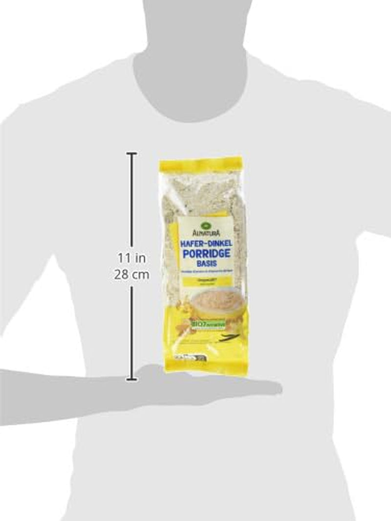 Base de avena y gachas de espelta ecológicas, 500g (pack de 3)