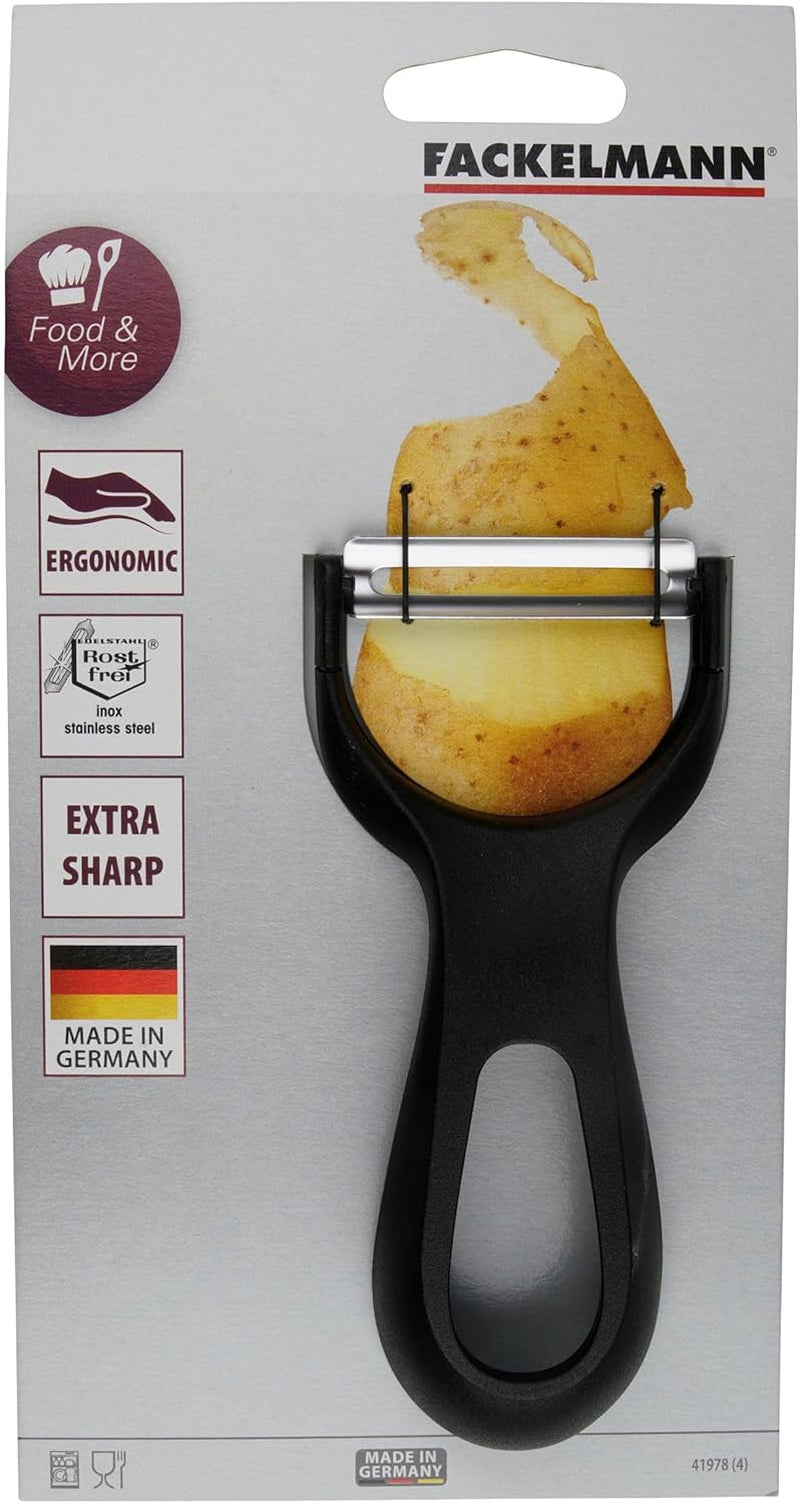 Pelador Fackelmann 13,5 cm, Pelador con mango muy ergonómico y ligero Pelador Naty Shop