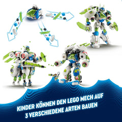 LEGO Dreamzzz Juego de bloques de construcción 3 en 1 Mateo y Z-Blob The Knight Mech para niños y niñas de 10 años Set de fantasía de regalo para niños Juguete de aventuras robóticas de 3 formas 71485 Juegos de construcción Beuche den LEGO-Store