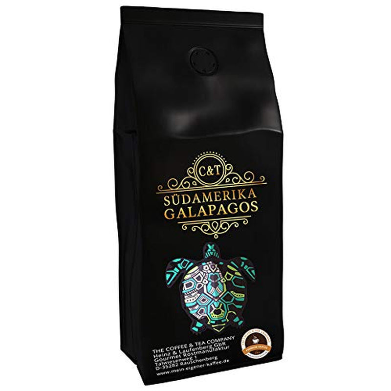 Cafea specială din America de Sud - Galapagos, ecosistemul unic al insulelor (1000 de grame, boabe întregi) - cafea de origine unică - cafea premium - aciditate scăzută - prăjită ușor și proaspăt