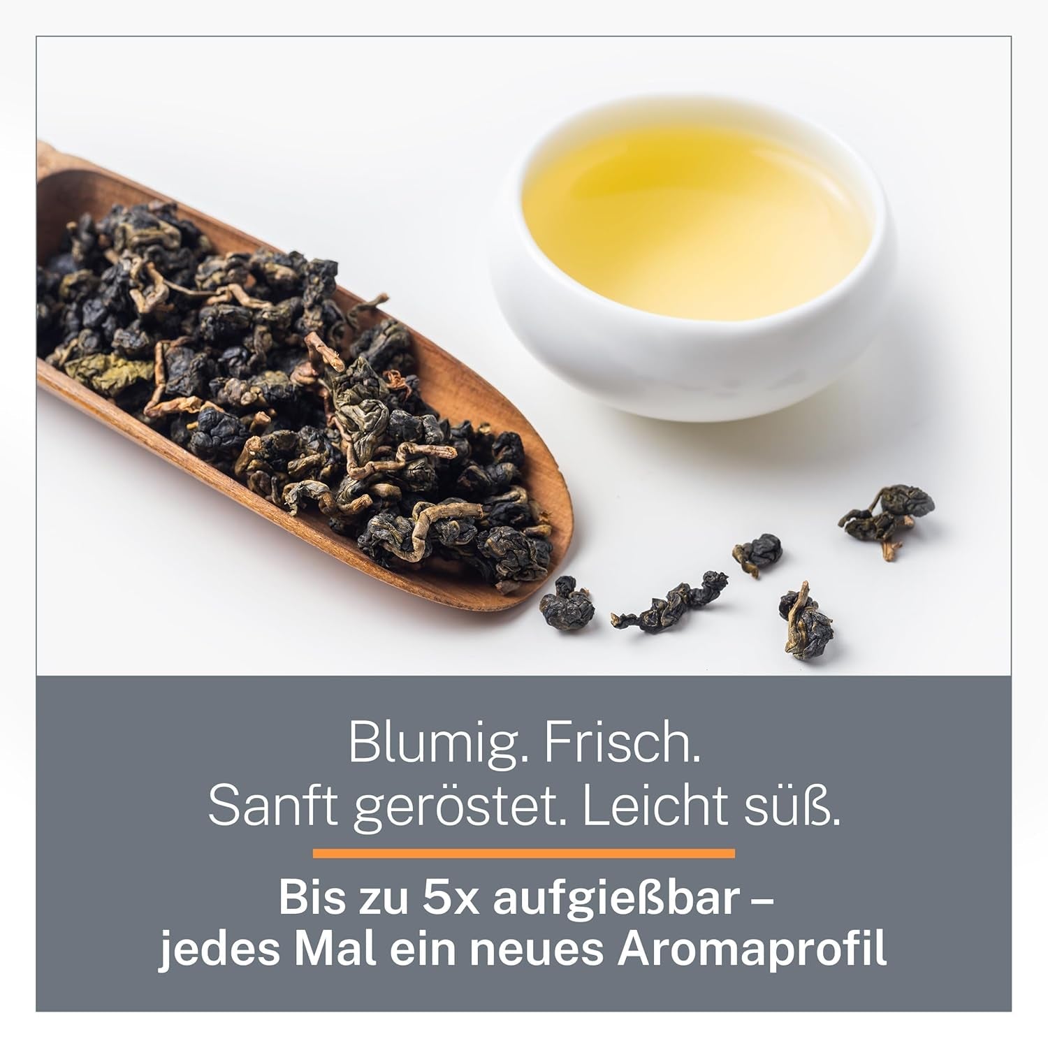 Ceai Oolong Ti Guan Yin Bio 100 g - Ceai Oolong de înaltă calitate, din China, de calitate bio - Wu Long (grad ceremonial) - Pentru iubitorii și cunoscătorii de ceai - Mycupoftea