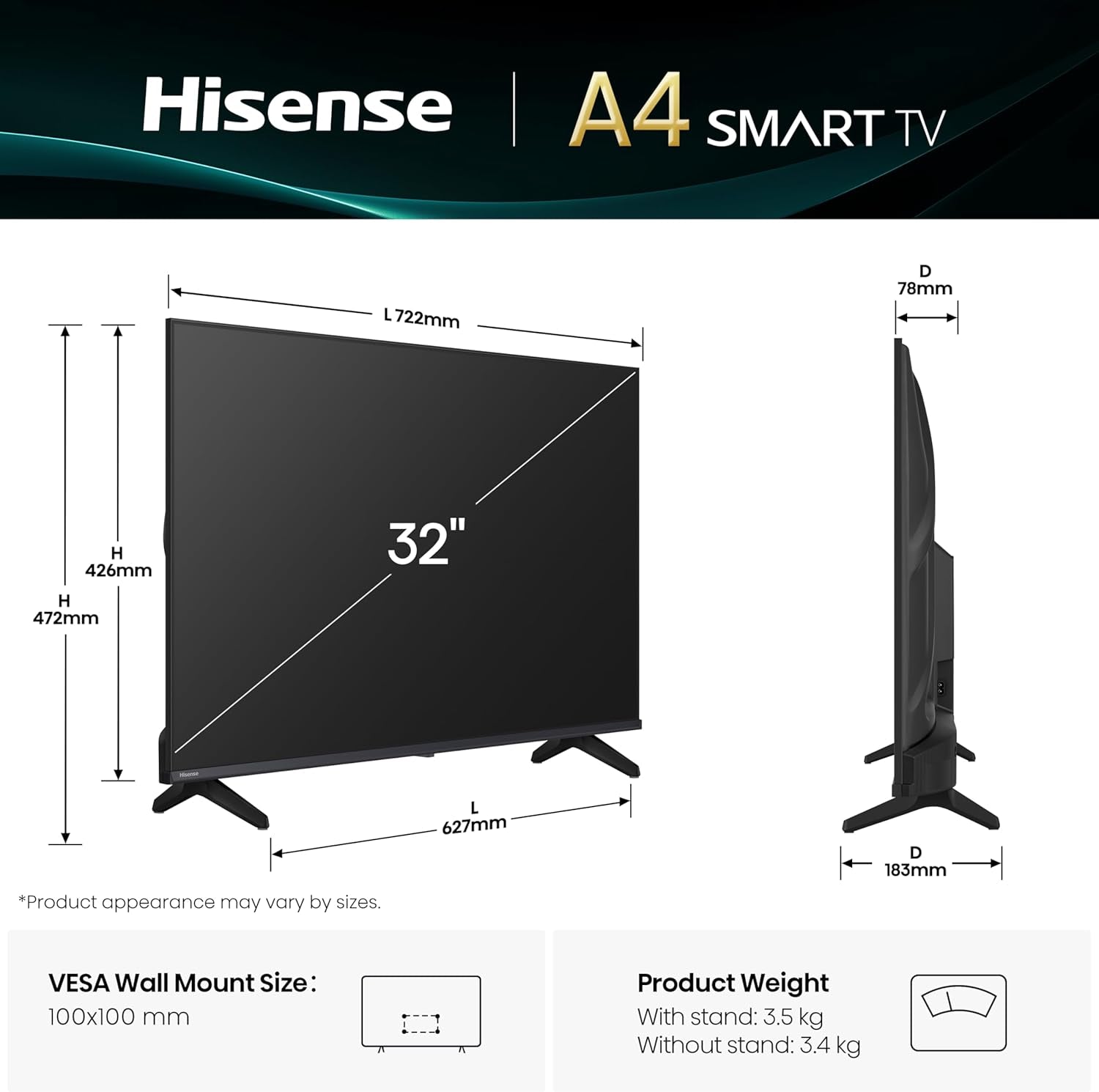 Hisense 32A4Q