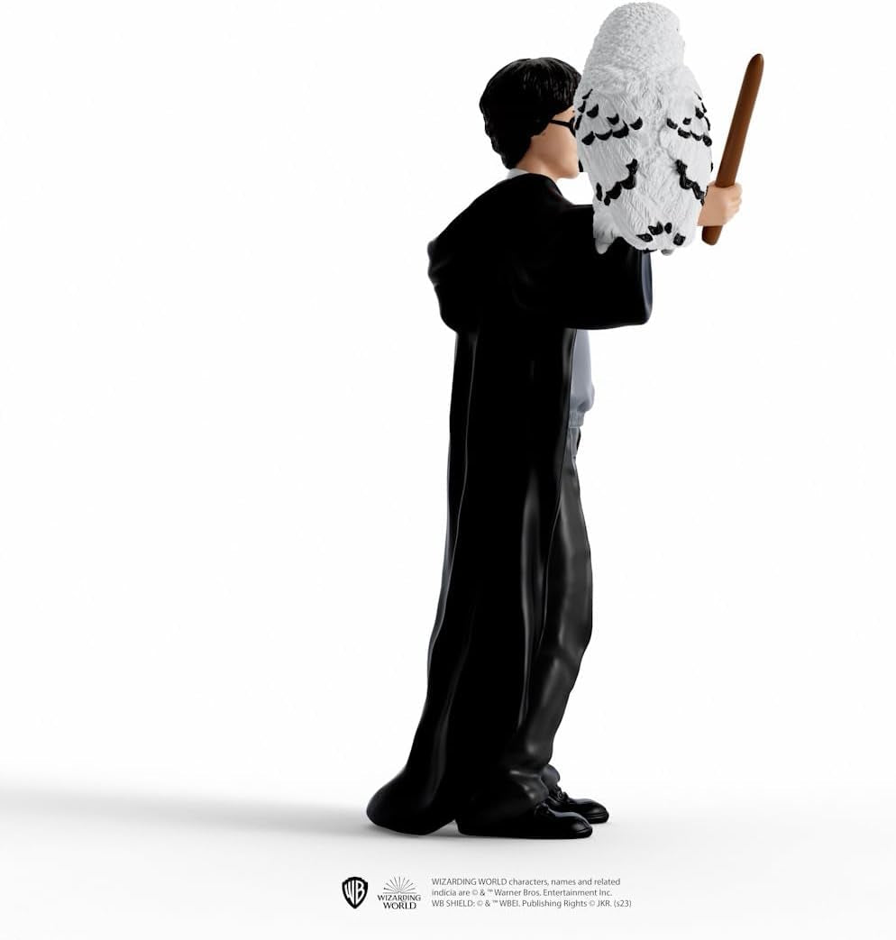 Schleich 42633 Harry Potter & Hedwig, A partir de 6 años, HARRY POTTER - Figura, 4 X 2,5 X 10 cm, Multicolor/Mareas Oceánicas Figuras de acción Naty Shop