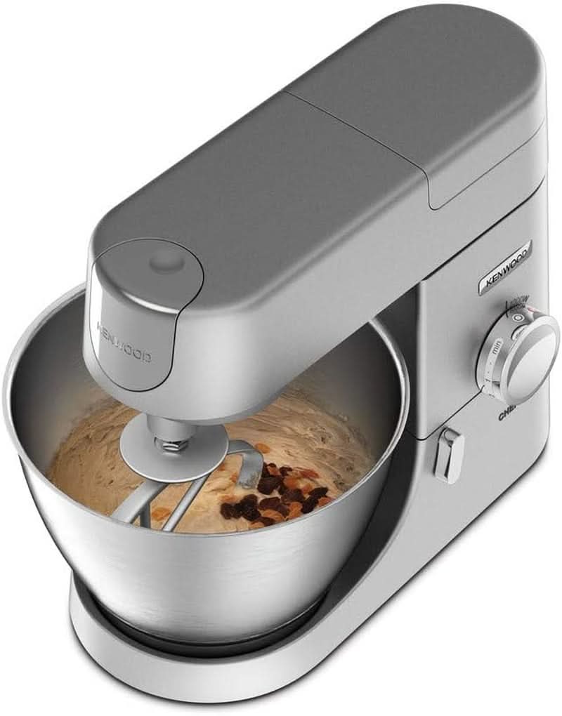 Kenwood Chef KVC3110S Procesador de Alimentos, Tazón de Acero Inoxidable 4.6L Madre e Hijo Naty Shop