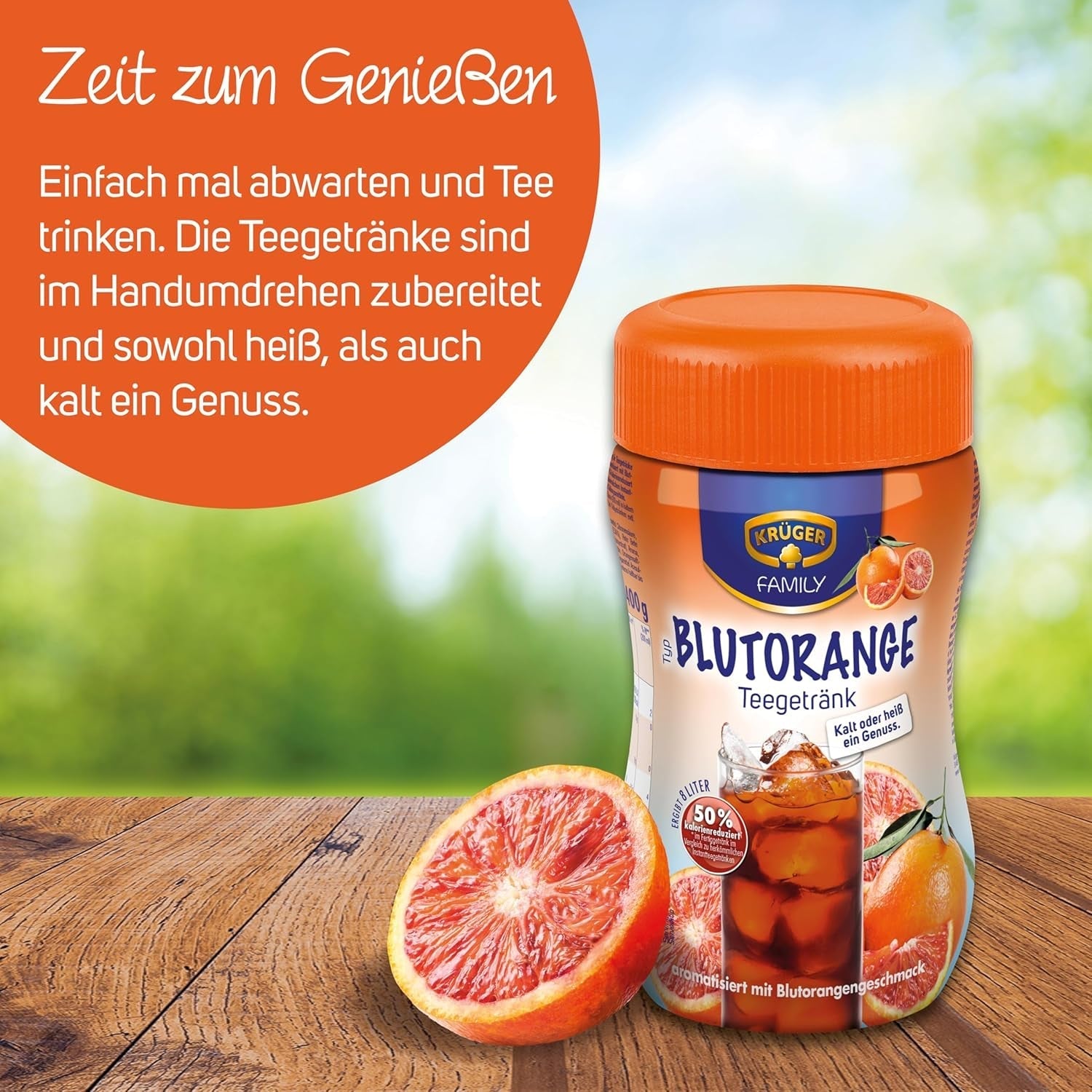 Ceai de portocale roșii KRÜGER (400 g)