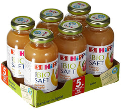 Hipp Plátano-Manzana Bio, pack de 6 (6 X 200 ml) Madre e Hijo Naty Shop