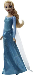 Mattel Disney The Ice Queen Elsa Doll, The Ice Queen Doll, păr blond pieptănat, mobilă, pantofi detașabili, cadouri Disney, jucării de la 3 ani, HLW47 Papusi Naty Shop