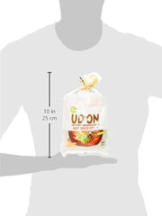 Allgroo Udon Instant Noodles - Sopa Udon picante, preparación rápida - Contiene 3 porciones - 1 x 690g