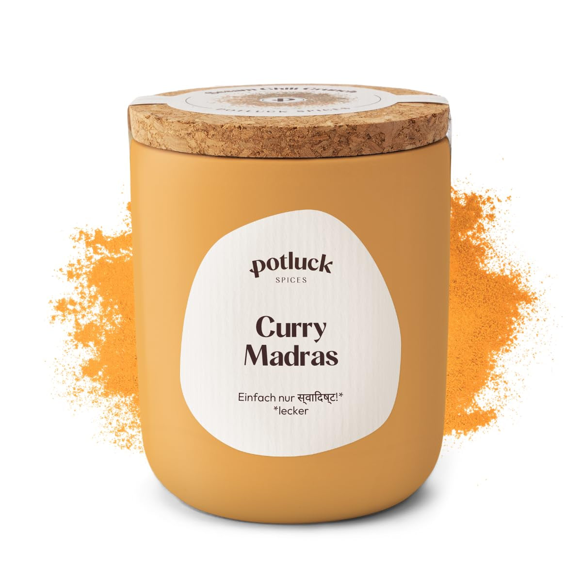 Comida compartida | Crujiente Umami | Würzmischung im Keramiktopf | 75 gramos | Vegano, sin gluten y con ingredientes naturales